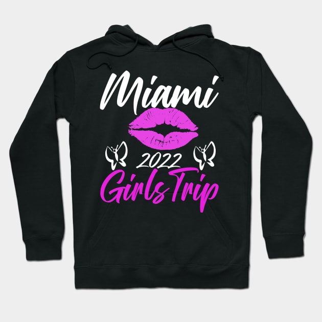 miami girls trip Hoodie by Darwish